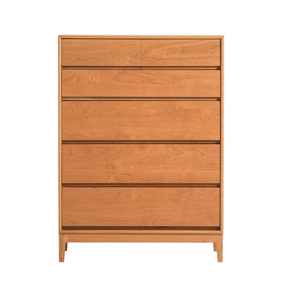 实木卧室北欧风储物柜子柜子