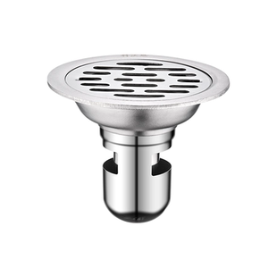 不锈钢圆形地漏卫生间老式改造圆形防臭地漏洗衣机双用隔绝臭气