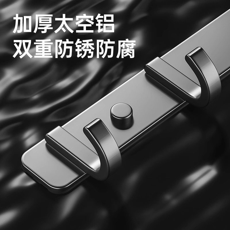 挂钩强力承重粘胶免打孔壁挂后钩子卫生间墙壁门挂衣钩厨房粘浴室