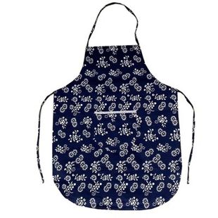 幼儿小厨师围裙民族风酒店农家乐服务员挂脖围兜舞蹈演出采茶围裙