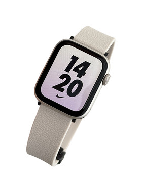 CLOUDHIS适用iwatch硅胶磁吸表带