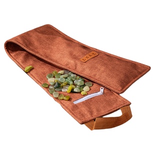 经络拍打甩袋天然玉石疏通经络神器中医养生家用健康古法敲甩背袋