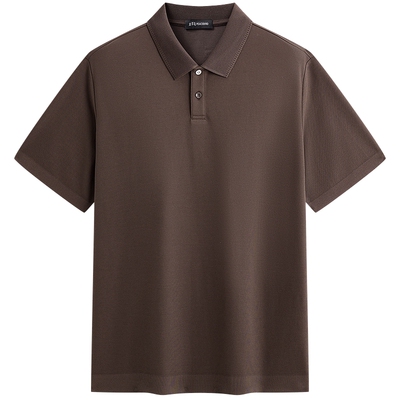 【商场同款】太平鸟男装莱赛尔Polo衫夏新款老钱风短袖B1COG2287