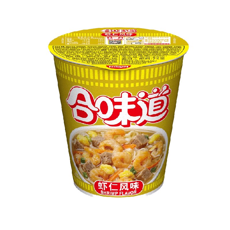 日清方便面合味道虾仁NISSIN