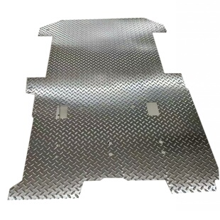 大通新途V80不锈钢地板拉货车厢护板改装铝合金内饰后箱防滑垫