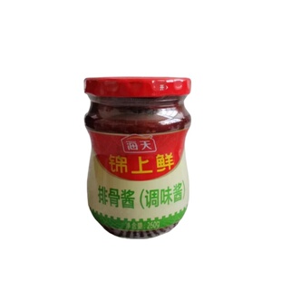 热卖 海天锦上鲜排骨酱260g*5瓶 排骨米饭手抓饼酱料炒菜烧烤包邮