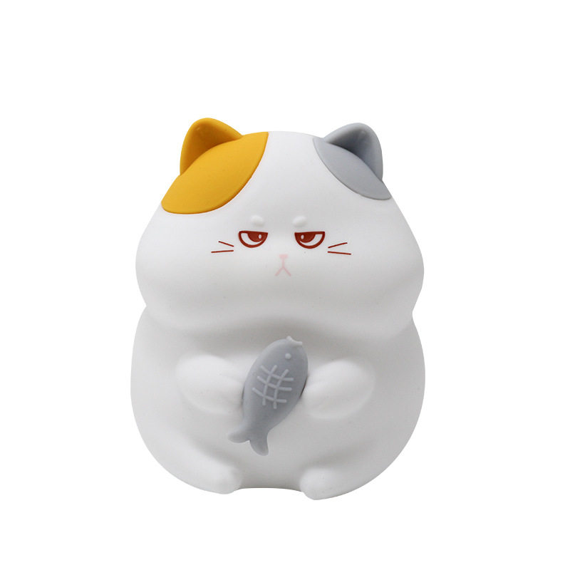 EGOGO胖达熊猫小夜灯卧室婴儿喂奶睡眠灯床头氛围轻拍控制拍拍灯