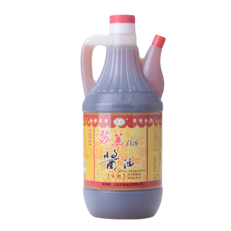 正宗苏美白汤酱油酿造