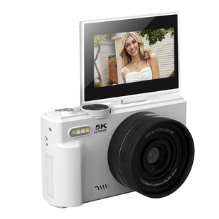 伴兮WD08美颜微单反数码ccd照相机学生党高清旅游入门儿童拍立得5