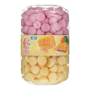 益生元双口味溶溶豆豆儿童宝宝零食入口即化小馒头 非婴幼儿辅食