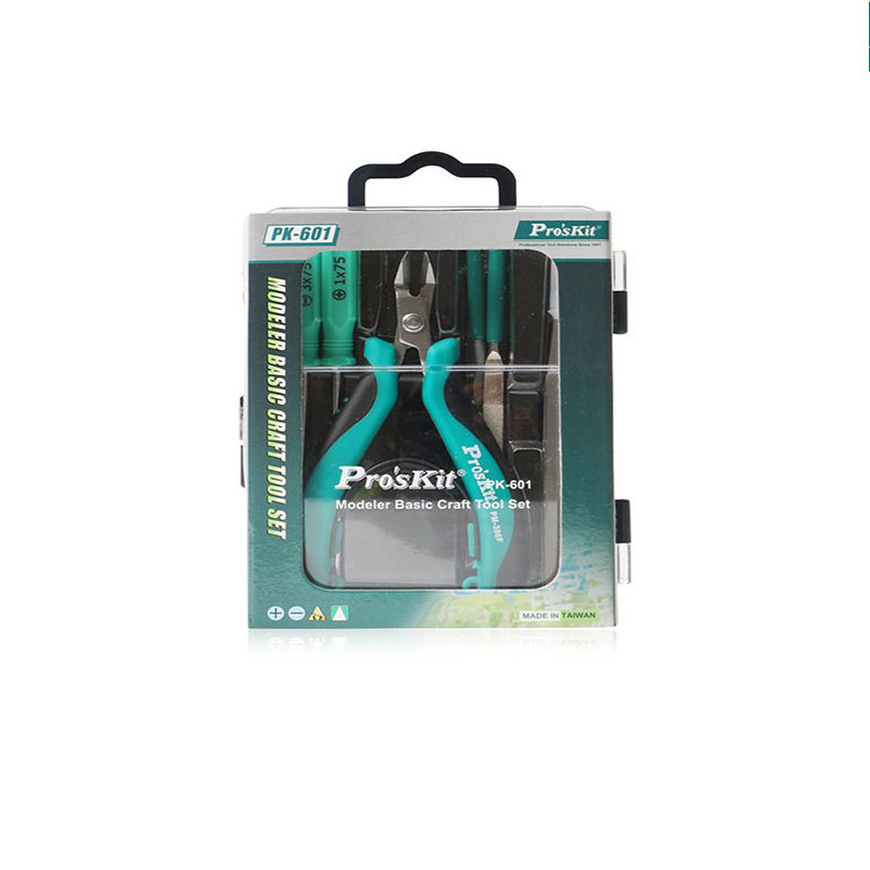 台湾宝工模型DIY拼装玩具 剪切模型工具套装6件组手动维修 PK-601