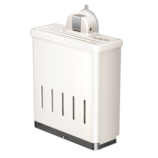 厨房刀架置物架壁挂式刀具筷子收纳架吸盘菜刀架多功能刀筷一体架