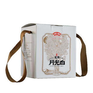 云南普洱茶白茶白毫景谷文山顶高山古树月光白茶龙珠500g花香蜜韵