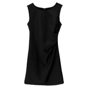 赫本风气质修身显瘦小黑裙2025新款晚宴连衣裙生日小礼服平时可穿