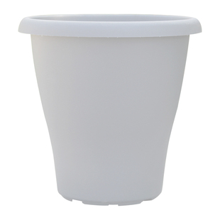 高筒霍伦盆树脂圆形3加仑百合绣球兰花专用塑料花盆室内种花落地