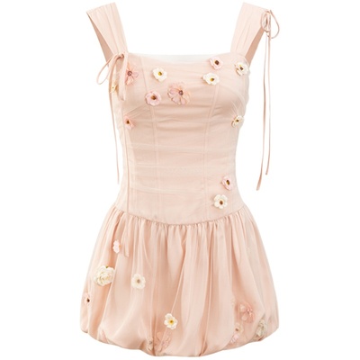 SunsetPark花瓣掉落时花苞裙