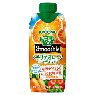 【U先试用】kagome可果美野菜生活蔬果昔膳食纤维液体沙拉2瓶装