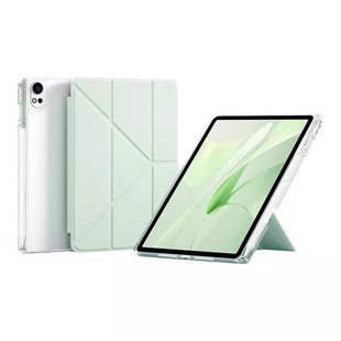 ifacemall新款适用华为matepadair12寸保护套12.2轻薄透明115s防弯摔平板壳pro11带笔槽柔光版SE全包磁吸一体