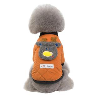 宠物泰迪狗狗冬天衣服秋冬装加厚两脚博美比熊小型犬幼犬棉服加绒