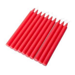 红色蜡烛家用无烟无味大号应急供佛停电防灾特粗白大腊烛战备防风