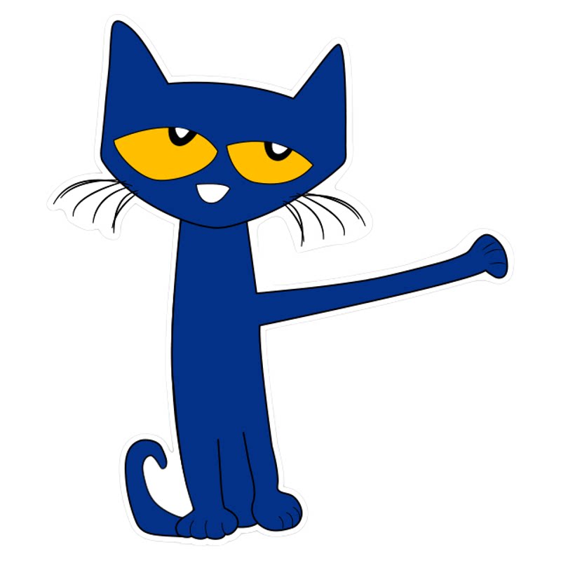 皮特猫我实在吃不完了绘本毛毡
