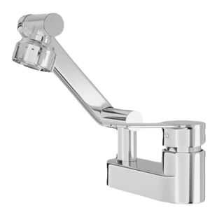 卫生间洗脸盆双孔冷热水龙头浴室台盆洗手池洗漱台全铜面盆龙头