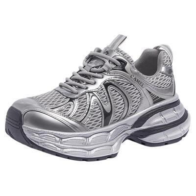 Camel/骆驼银月2代厚底老爹鞋