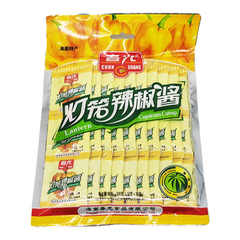春光黄灯笼辣椒酱300克X3袋