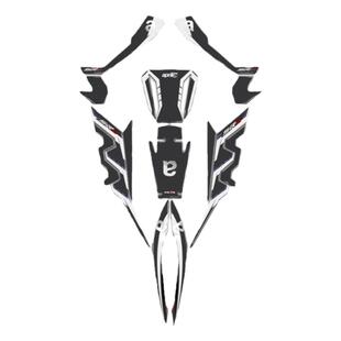 适用22-23款aprilia 阿普利亚 sr gt 200改装车身贴纸防磨油箱贴