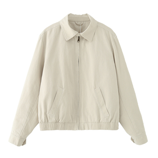 艾格小个子短款外套2025年秋季新款时尚巨好看爆款夹克风衣女上衣