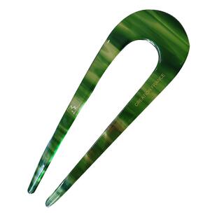 醋酸u型发簪女2026新款高端发钗簪子新中式盘发神器插梳头饰夏天