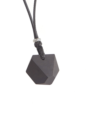 不规则芒星原创手作中性吊坠项链