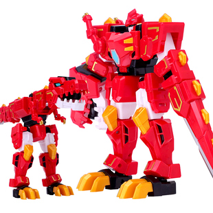 心奇爆龙战车x2龙装战甲恐龙数码霸王暴龙变形机器人金刚玩具男孩