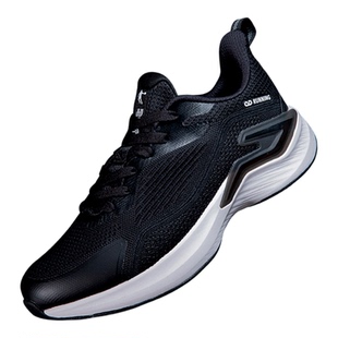 乔丹黑色男鞋飞影跑步鞋薄网面透气运动鞋品牌正品轻质减震波鞋子