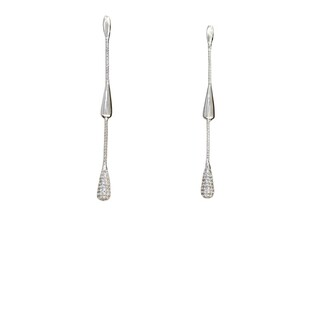 CIX垂涎/瑞秋同款水滴流苏耳环耳饰蚊香盘耳夹女无耳洞大气风耳钉