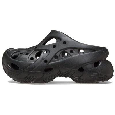 Crocs卡骆驰 Caged clog EVA 时尚潮流 洞洞鞋 女款 黑色
