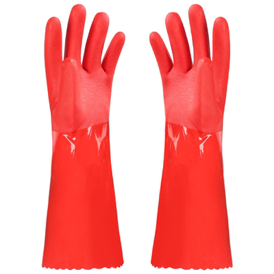 加绒洗碗手套一体绒加厚防水