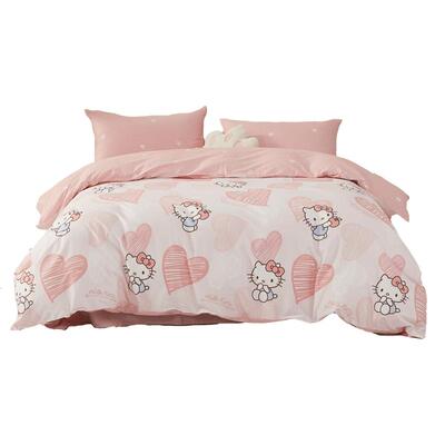 水星儿童A类卡通全棉被套