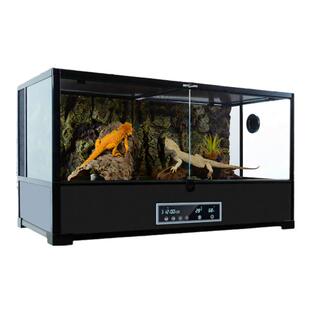 新派reptizoo瑞皮智能玻璃爬宠饲养箱造景爬宠缸爬虫守宫蜥蜴控温