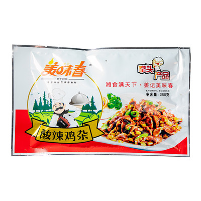 酸辣鸡杂250g特色小炒湘菜