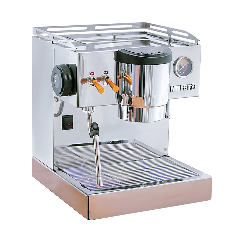 EM-19-M3PRO意式MILESTO/迈拓半自动咖啡机双泵家用独立蒸汽拉花