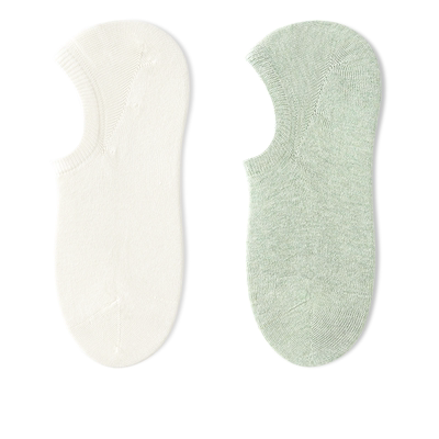 热销50万+纯棉防臭不掉跟船袜女
