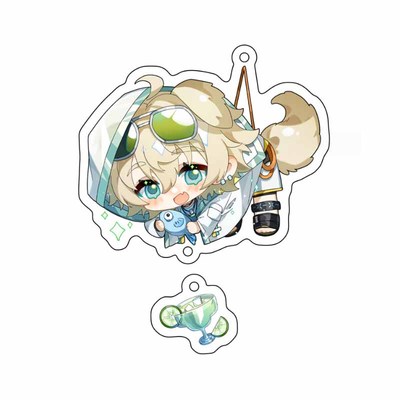 明日方舟同人夹层双面高清挂件