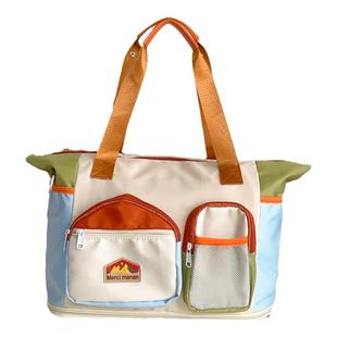 短途旅行包大容量女轻便外出运动健身包旅游便携高颜值手提行李袋