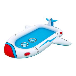 现货新款儿童户外喷水垫戏水玩具花园草坪PVC游戏垫游泳池