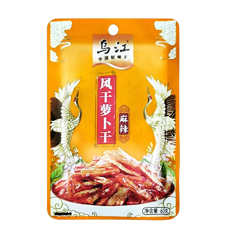 乌江麻辣萝卜干袋装下饭配粥小菜