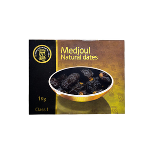 现货进口以色列椰枣2斤礼盒装帝王黑椰枣免洗蜜枣蜜饯 顺丰包邮