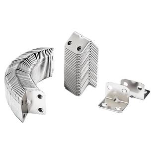 不锈钢角码90度直角固定卡扣木板橱柜连接件tl型三角板托加固螺丝