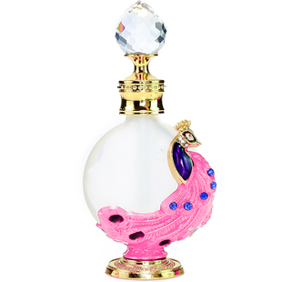 埃及香水瓶涂抹式分装瓶复古精油瓶迪拜宫廷空瓶香精瓶纹绣色料瓶