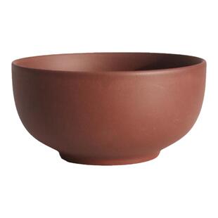 苏一堂古礼宜兴原矿紫砂小碗*2个手工制作无涂层无施釉炖蛋微波炉